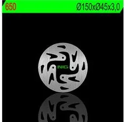 Bihr Disque De Frein NG 650 Rond Fixe