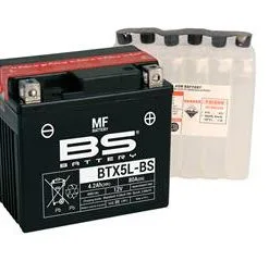 Bihr Batterie BS Battery Sans Entretien Livrée Avec Pack Acide