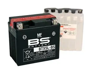 Bihr Batterie BS Battery Sans Entretien Livrée Avec Pack Acide 1 Bihr Batterie BS Battery Sans Entretien Livrée Avec Pack Acide