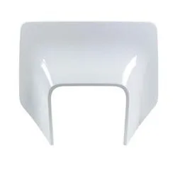 Bihr Plastique De Plaque Phare RACETECH Blanc Husqvarna