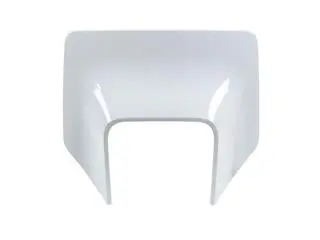 Bihr Plastique De Plaque Phare RACETECH Blanc Husqvarna 1 Bihr Plastique De Plaque Phare RACETECH Blanc Husqvarna