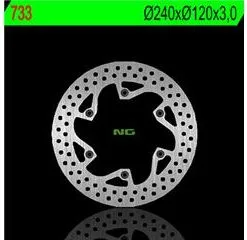 Bihr Disque De Frein NG 733 Rond Fixe