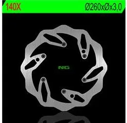 Bihr Disque De Frein NG 140X Pétale Fixe