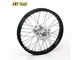 Bihr Roue Arrière Complète HAAN WHEELS 19x2,15x36T Jante Noir/moyeu Argent/rayons Argent/têtes De Rayons Argent 1 Bihr Roue Arrière Complète HAAN WHEELS 19x2,15x36T Jante Noir/moyeu Argent/rayons Argent/têtes De Rayons Argent