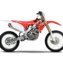 Bihr LIGNE COMPLETE YOSHIMURA USA RS4 INOX/SILENCIEUX ALU HONDA CRF250R