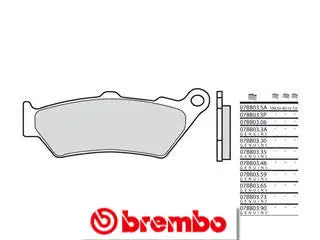 Bihr Plaquettes De Frein Avant BREMBO 07BB0306 Organique 1 Bihr Plaquettes De Frein Avant BREMBO 07BB0306 Organique