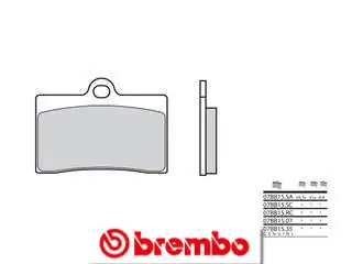 Bihr Plaquettes De Frein Avant BREMBO 07BB15SA Métal Fritté 1 Bihr Plaquettes De Frein Avant BREMBO 07BB15SA Métal Fritté
