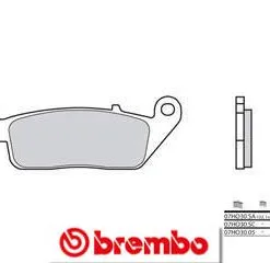 Bihr Plaquettes De Frein Avant BREMBO 07HO3005 Organique