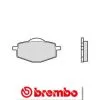 Bihr Plaquettes De Frein Arrière BREMBO 07039CC Carbone Céramique