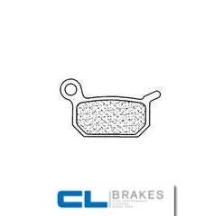 Bihr Plaquettes De Frein Arrière CL BRAKES 1128X59 Métal Fritté