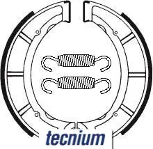 Bihr Mâchoires De Frein TECNIUM BA035 Organique