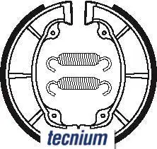 Bihr Mâchoires De Frein TECNIUM BA040 Organique
