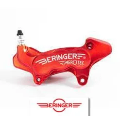 Bihr Etrier De Frein Axial Gauche BERINGER Aerotec® 6 Pistons Ø27mm Rouge