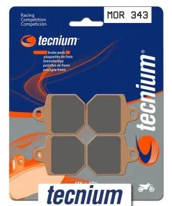 Bihr Plaquettes De Frein Avant TECNIUM Racing MX/Quad Métal Fritté - MOR343