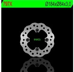 Bihr Disque De Frein NG 797X Pétale Fixe