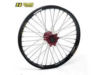 Bihr Roue Avant Complète HAAN WHEELS 21x1,60x36T Jante Noir/moyeu Rouge/rayons Argent/têtes De Rayons Argent 1 Bihr Roue Avant Complète HAAN WHEELS 21x1,60x36T Jante Noir/moyeu Rouge/rayons Argent/têtes De Rayons Argent