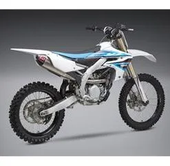 Bihr Ligne Complète YOSHIMURA RS4 Signature Series Titane Silencieux Carbone/casquette Carbone Yamaha YZ250F