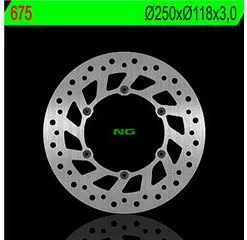 Bihr Disque De Frein NG 675 Rond Fixe