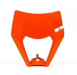 Bihr Plastique De Plaque Phare RACETECH Orange KTM EXC