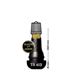 Valve Droite Caoutchoutée BIHR TR413