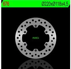 Bihr Disque De Frein NG 676 Rond Fixe
