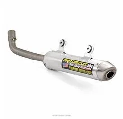 Bihr Silencieux PRO CIRCUIT 304 Alu Brossé/casquette Inox KTM/Husqvarna