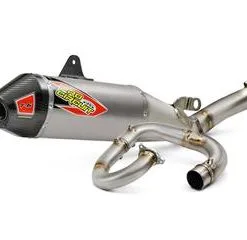 Bihr Ligne Complète PRO CIRCUIT T-6 Inox Silencieux Alu/casquette Carbone Yamaha YZ450F