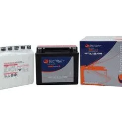 Bihr Batterie TECNIUM BTX14-BS Sans Entretien Livrée Avec Pack Acide