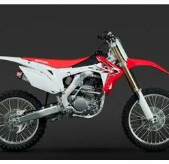 Bihr Ligne Complète YOSHIMURA RS9-E Inox/silencieux Double Aluminium Honda CRF250R