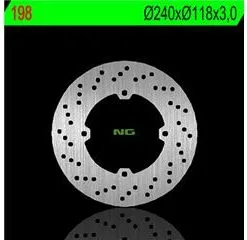 Bihr Disque De Frein NG 198 Rond Fixe