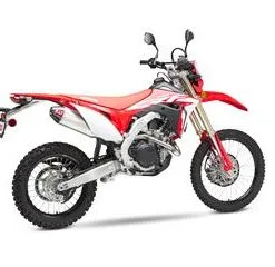 Bihr Ligne Complète YOSHIMURA RS-4 Inox/silencieux Alu/casquette Carbone Honda CRF450L