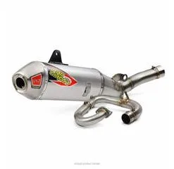 Bihr Ligne Complète PRO CIRCUIT T-6 Inox/silencieux Alu/casquette Inox Yamaha YZ450F