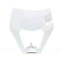 Bihr Plastique De Plaque Phare RACETECH Blanc KTM EXC