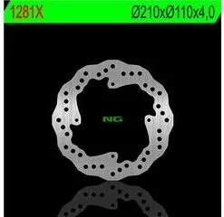 Bihr Disque De Frein NG 1281X Pétale Fixe