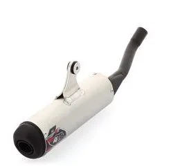 Bihr Silencieux 2 Temps ART Aluminium/casquette ABS Noir KTM SX250