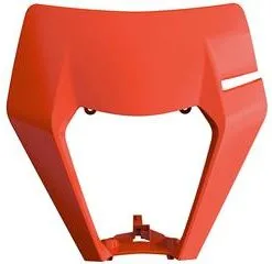 Bihr Plaque Phare POLISPORT Orange Fluo KTM