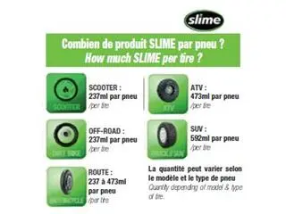 Bihr Kit SLIME Tubeless 950ml 2 Bihr Kit SLIME Tubeless 950ml – Image 2