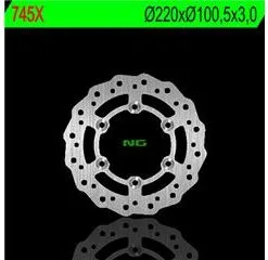 Bihr Disque De Frein NG 745X Pétale Fixe