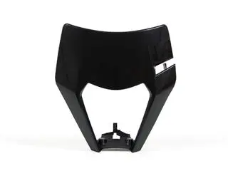 Bihr Plastique De Plaque Phare RACETECH Noir KTM EXC 1 Bihr Plastique De Plaque Phare RACETECH Noir KTM EXC