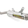 Bihr Silencieux PRO CIRCUIT 304 Alu Brossé/casquette Inox Kawasaki KX125