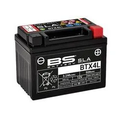 Bihr Batterie BS BATTERY BTX4L SLA Sans Entretien Activée Usine