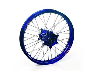 Bihr Roue Arrière Complète HAAN WHEELS 19x2,15x36T Jante Bleu/moyeu Bleu/rayons Argent/têtes De Rayons Argent 1 Bihr Roue Arrière Complète HAAN WHEELS 19x2,15x36T Jante Bleu/moyeu Bleu/rayons Argent/têtes De Rayons Argent