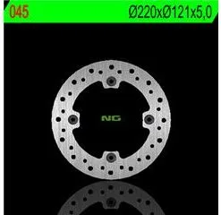 Bihr Disque De Frein NG 045 Rond Fixe