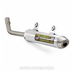 Bihr Silencieux PRO CIRCUIT 304 Alu Brossé/casquette Inox KTM/Husqvarna