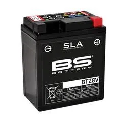 Bihr Batterie BS BATTERY BTZ8V SLA Sans Entretien Activée Usine