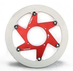 Bihr Disque De Frein BERINGER K14LGRF Aeronal® Fonte Rond Flottant Rouge