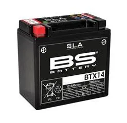 Bihr Batterie BS BATTERY BTX14 SLA Sans Entretien Activée Usine