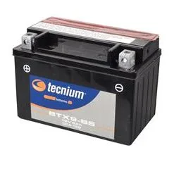 Bihr Batterie TECNIUM BTX9-BS Sans Entretien Livrée Avec Pack Acide