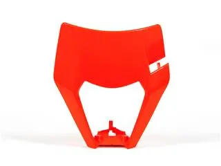 Bihr Plastique De Plaque Phare RACETECH Orange Fluo KTM EXC 1 Bihr Plastique De Plaque Phare RACETECH Orange Fluo KTM EXC
