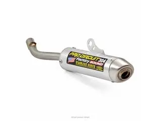 Bihr Silencieux PRO CIRCUIT 304 Alu Brossé/casquette Inox Yamaha YZ125 1 Bihr Silencieux PRO CIRCUIT 304 Alu Brossé/casquette Inox Yamaha YZ125